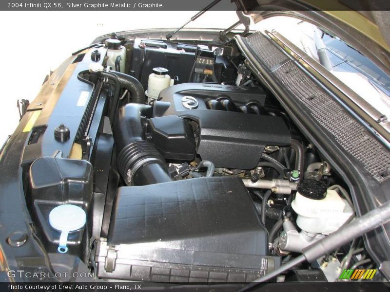 Silver Graphite Metallic / Graphite 2004 Infiniti QX 56