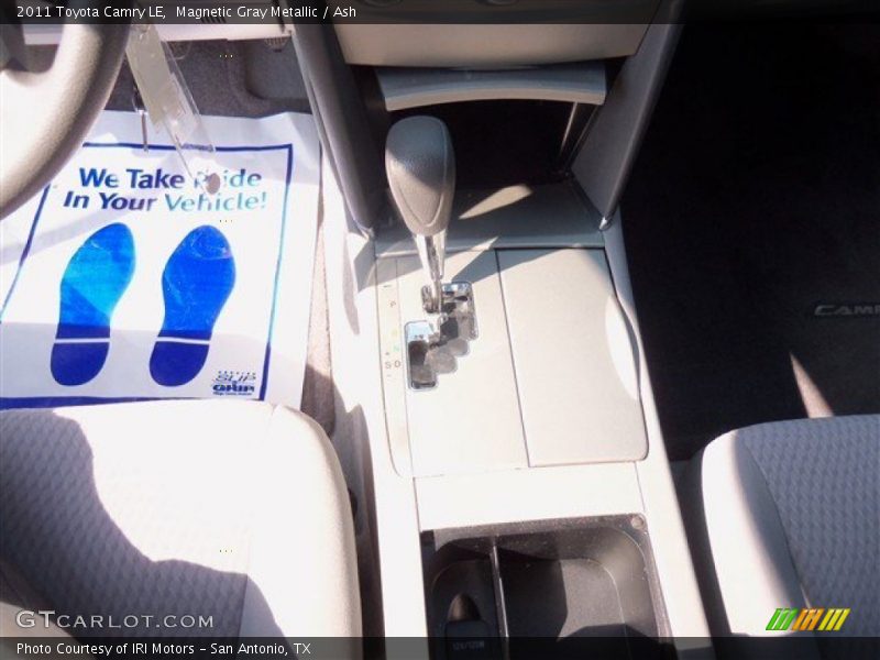 Magnetic Gray Metallic / Ash 2011 Toyota Camry LE