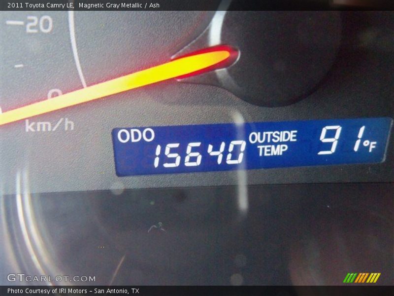 Magnetic Gray Metallic / Ash 2011 Toyota Camry LE