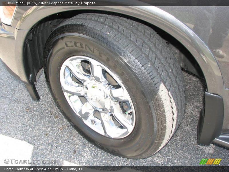 Silver Graphite Metallic / Graphite 2004 Infiniti QX 56