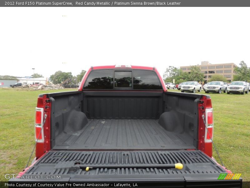 Red Candy Metallic / Platinum Sienna Brown/Black Leather 2012 Ford F150 Platinum SuperCrew