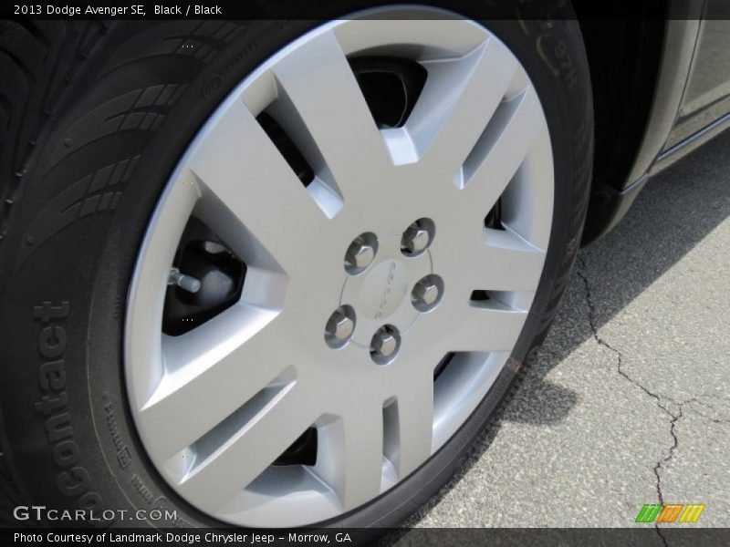 Black / Black 2013 Dodge Avenger SE