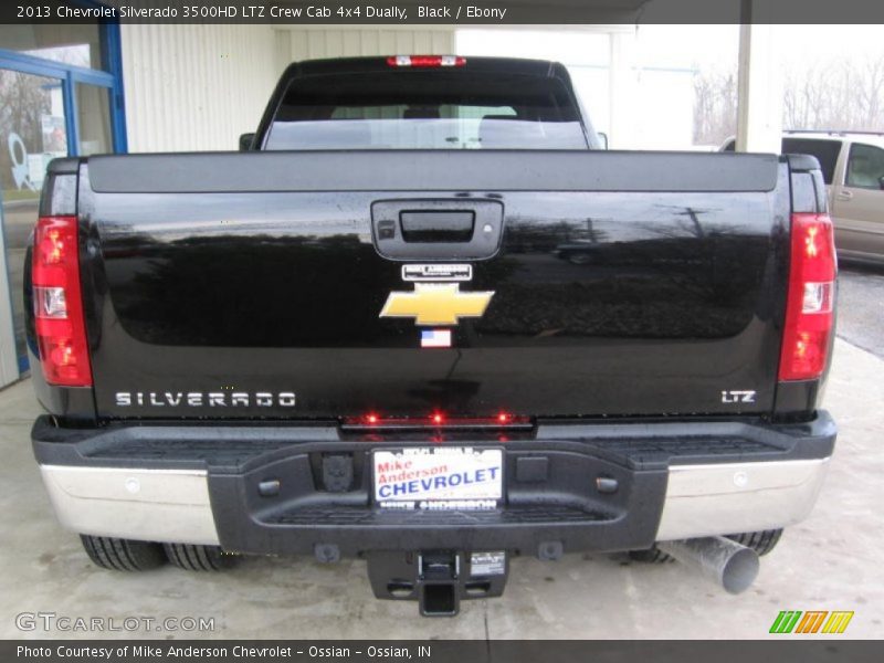 Black / Ebony 2013 Chevrolet Silverado 3500HD LTZ Crew Cab 4x4 Dually