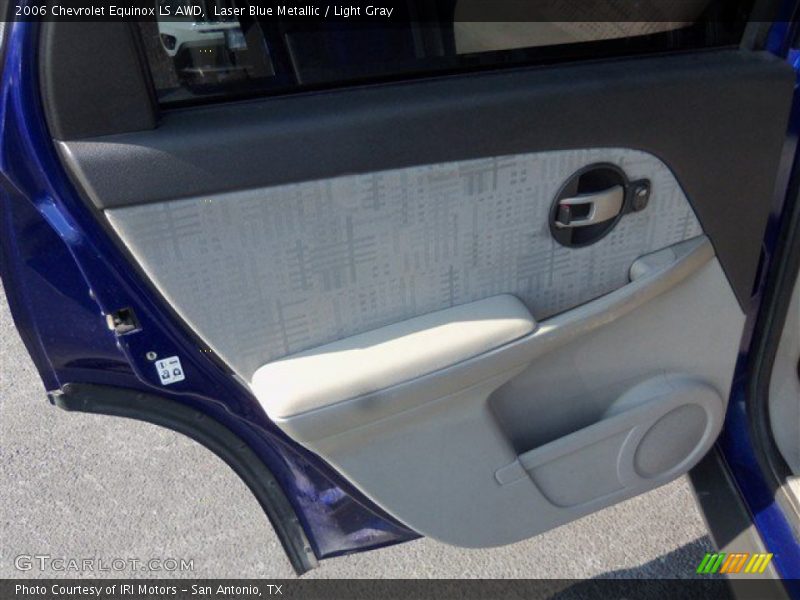 Laser Blue Metallic / Light Gray 2006 Chevrolet Equinox LS AWD