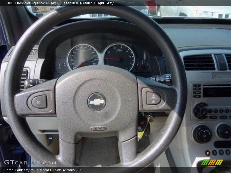 Laser Blue Metallic / Light Gray 2006 Chevrolet Equinox LS AWD