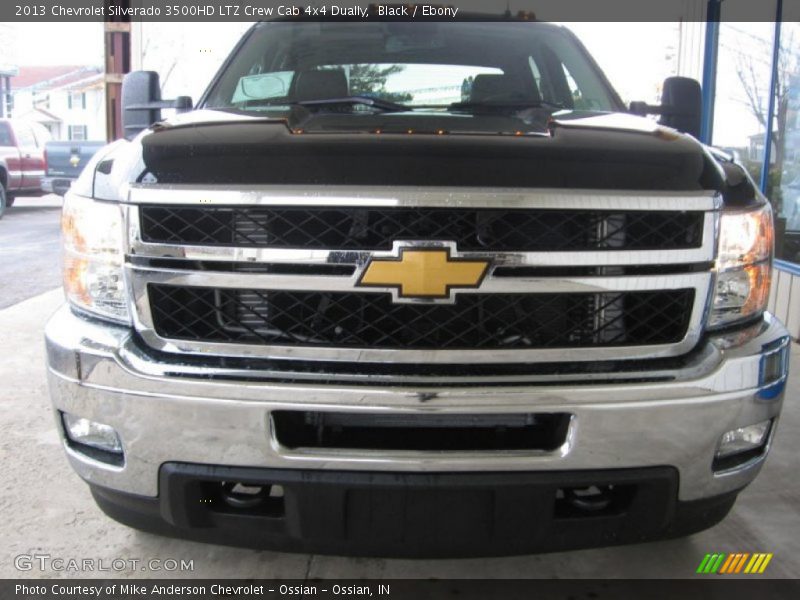 Black / Ebony 2013 Chevrolet Silverado 3500HD LTZ Crew Cab 4x4 Dually