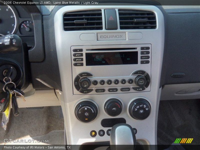 Laser Blue Metallic / Light Gray 2006 Chevrolet Equinox LS AWD