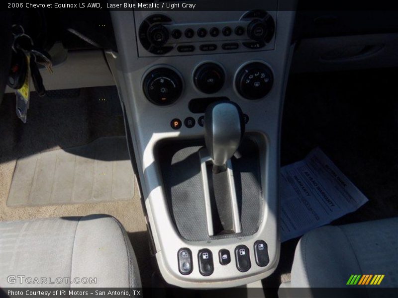 Laser Blue Metallic / Light Gray 2006 Chevrolet Equinox LS AWD