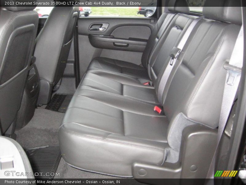 Black / Ebony 2013 Chevrolet Silverado 3500HD LTZ Crew Cab 4x4 Dually
