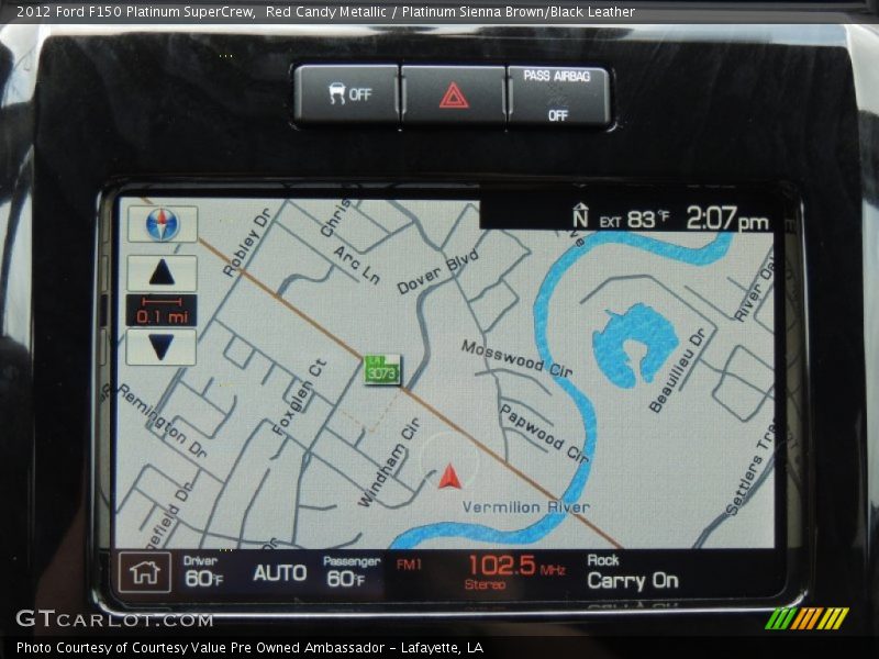 Red Candy Metallic / Platinum Sienna Brown/Black Leather 2012 Ford F150 Platinum SuperCrew