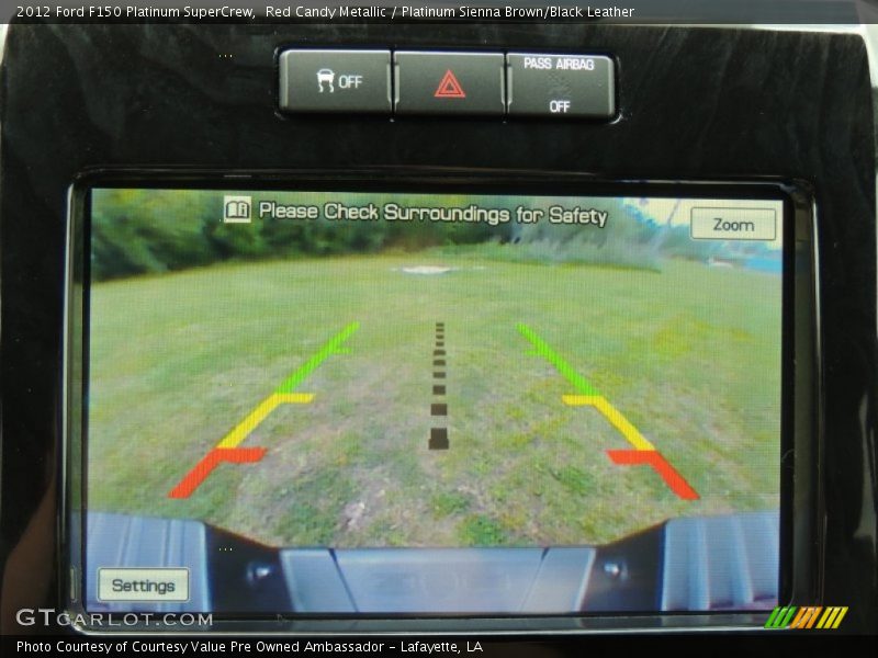 Red Candy Metallic / Platinum Sienna Brown/Black Leather 2012 Ford F150 Platinum SuperCrew