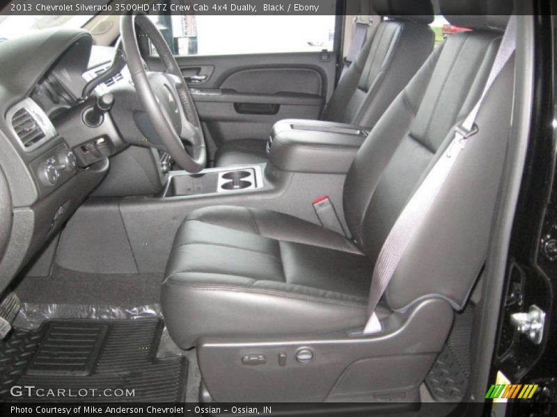 Black / Ebony 2013 Chevrolet Silverado 3500HD LTZ Crew Cab 4x4 Dually