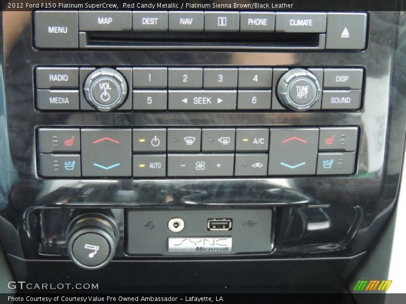 Red Candy Metallic / Platinum Sienna Brown/Black Leather 2012 Ford F150 Platinum SuperCrew
