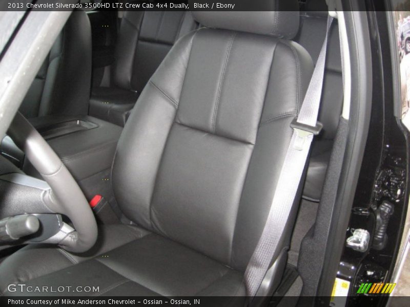 Black / Ebony 2013 Chevrolet Silverado 3500HD LTZ Crew Cab 4x4 Dually