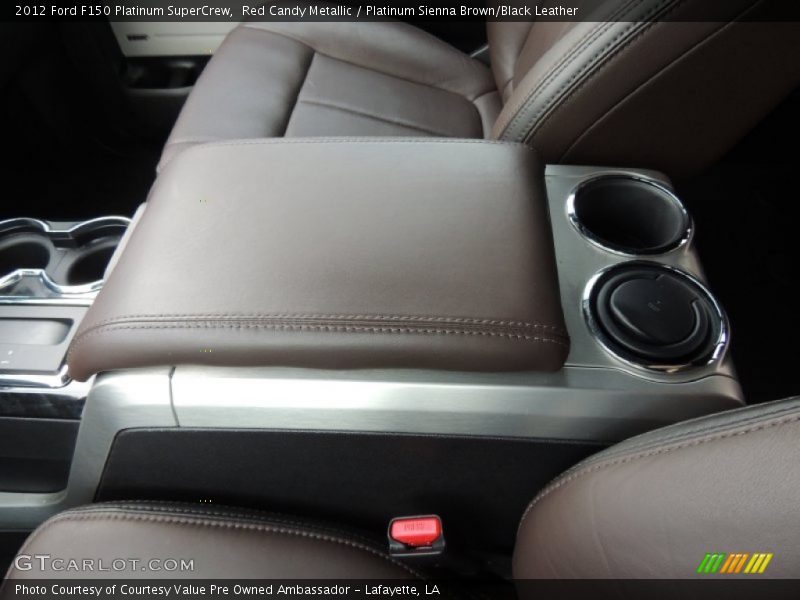 Red Candy Metallic / Platinum Sienna Brown/Black Leather 2012 Ford F150 Platinum SuperCrew