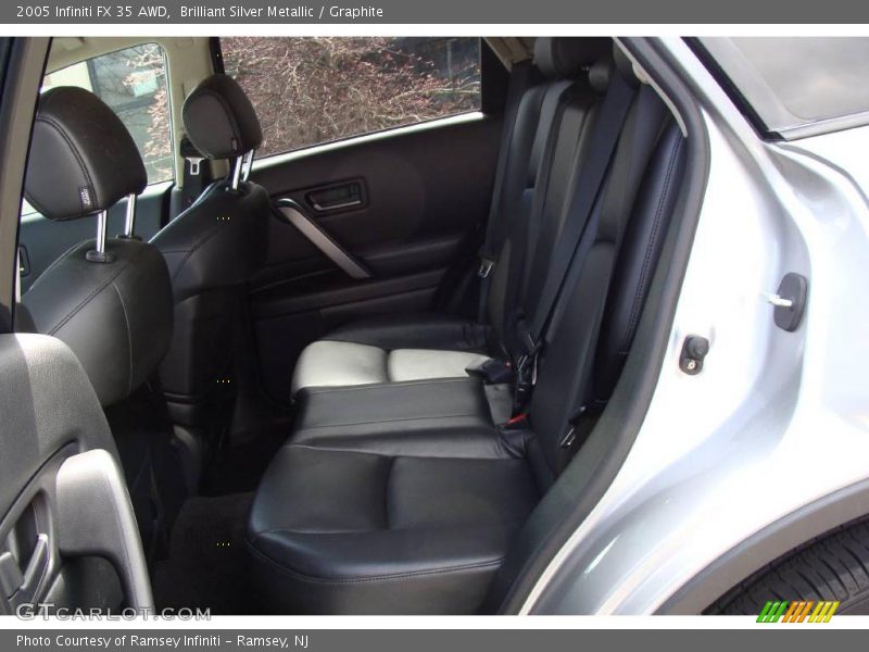 Brilliant Silver Metallic / Graphite 2005 Infiniti FX 35 AWD