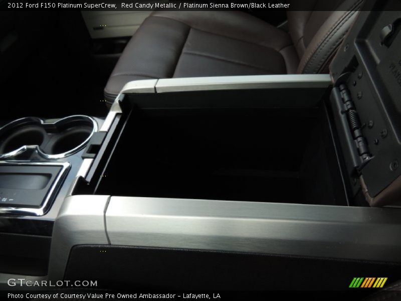 Red Candy Metallic / Platinum Sienna Brown/Black Leather 2012 Ford F150 Platinum SuperCrew