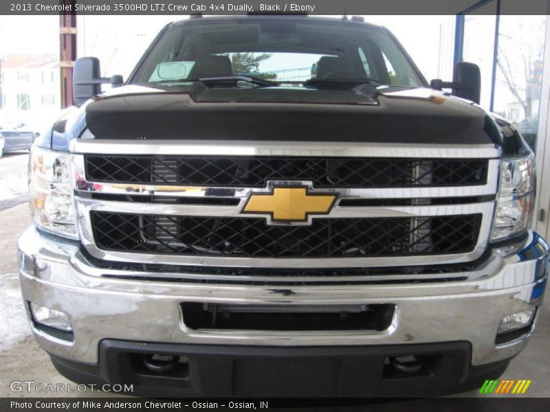 Black / Ebony 2013 Chevrolet Silverado 3500HD LTZ Crew Cab 4x4 Dually