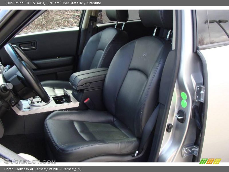 Brilliant Silver Metallic / Graphite 2005 Infiniti FX 35 AWD