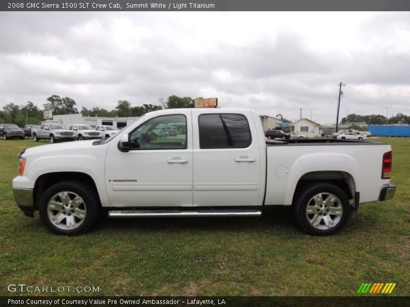  2008 Sierra 1500 SLT Crew Cab Summit White
