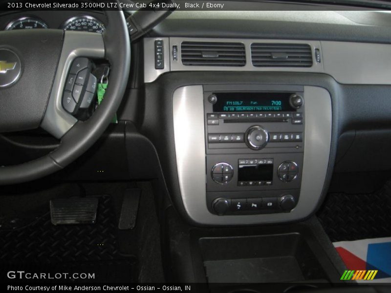 Black / Ebony 2013 Chevrolet Silverado 3500HD LTZ Crew Cab 4x4 Dually