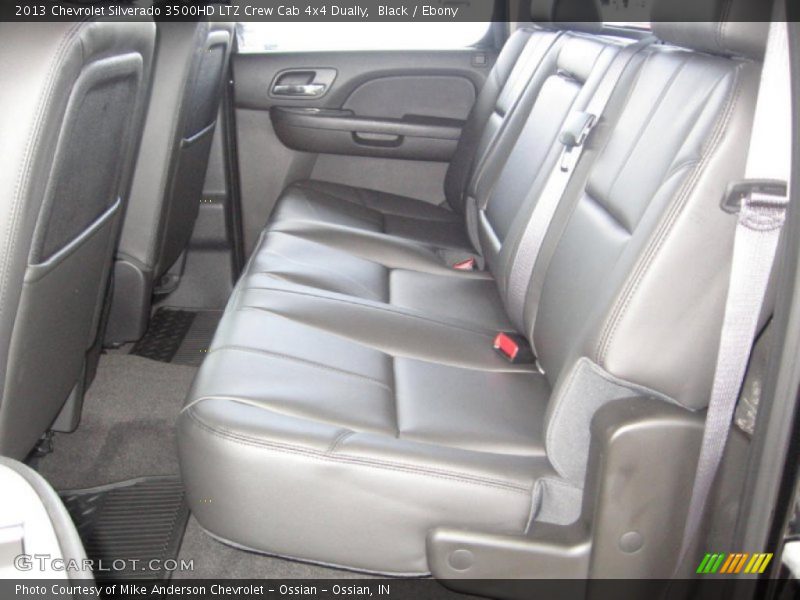 Black / Ebony 2013 Chevrolet Silverado 3500HD LTZ Crew Cab 4x4 Dually