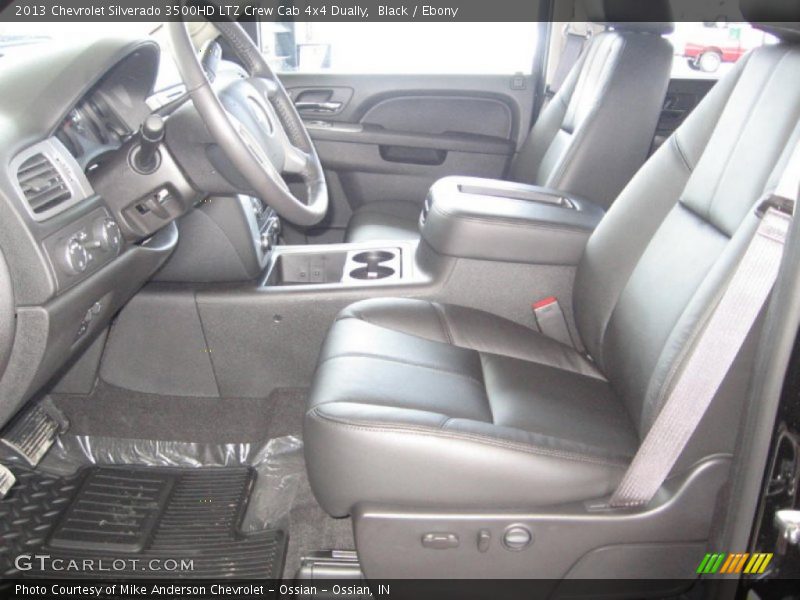 Black / Ebony 2013 Chevrolet Silverado 3500HD LTZ Crew Cab 4x4 Dually