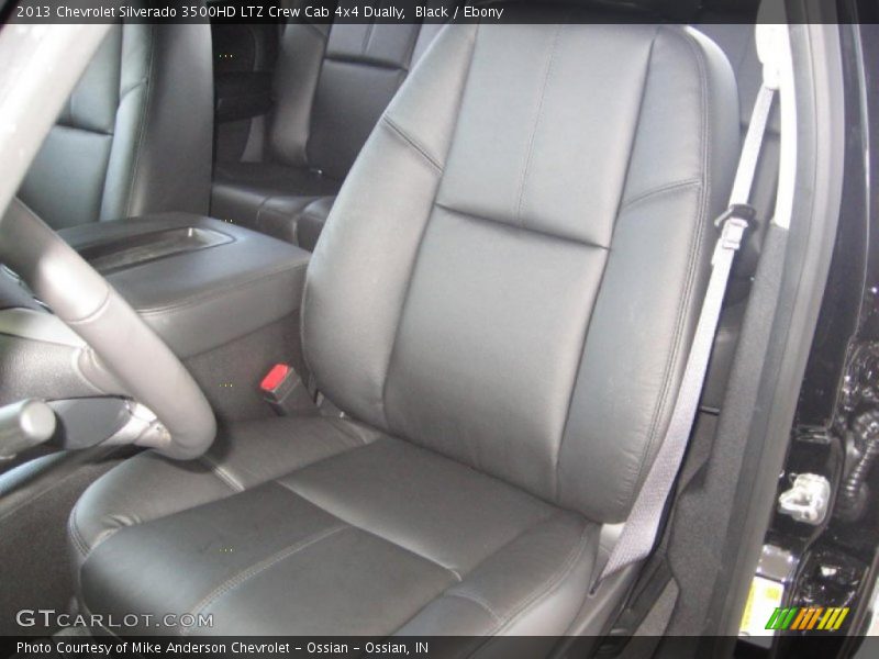 Black / Ebony 2013 Chevrolet Silverado 3500HD LTZ Crew Cab 4x4 Dually