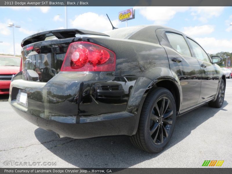 Black / Black 2013 Dodge Avenger SXT Blacktop