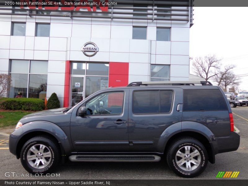 Dark Slate Metallic / Graphite 2010 Nissan Pathfinder SE 4x4