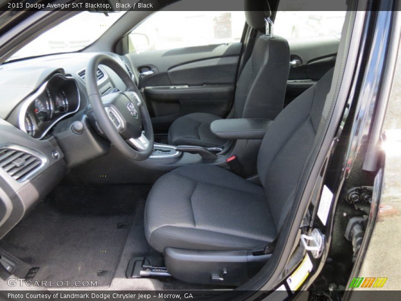 Black / Black 2013 Dodge Avenger SXT Blacktop
