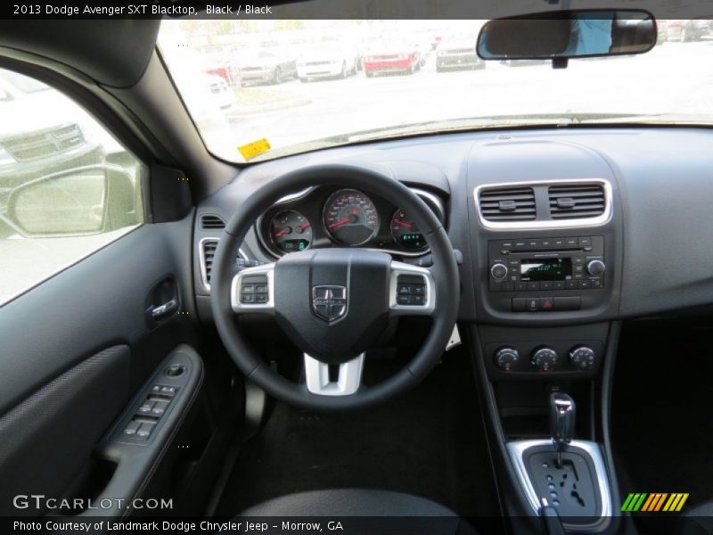 Black / Black 2013 Dodge Avenger SXT Blacktop