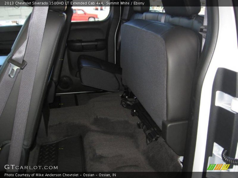 Summit White / Ebony 2013 Chevrolet Silverado 3500HD LT Extended Cab 4x4