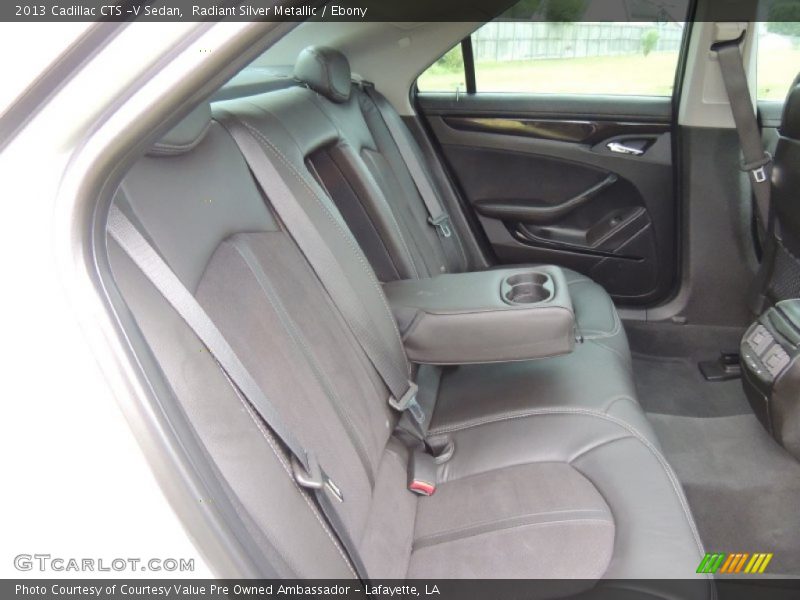 Rear Seat of 2013 CTS -V Sedan