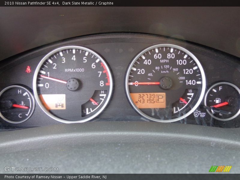 Dark Slate Metallic / Graphite 2010 Nissan Pathfinder SE 4x4