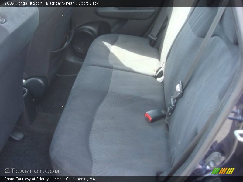 Blackberry Pearl / Sport Black 2009 Honda Fit Sport