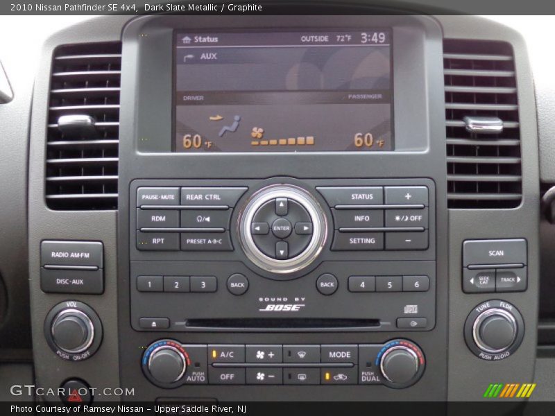 Dark Slate Metallic / Graphite 2010 Nissan Pathfinder SE 4x4