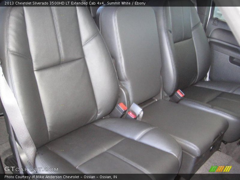 Summit White / Ebony 2013 Chevrolet Silverado 3500HD LT Extended Cab 4x4