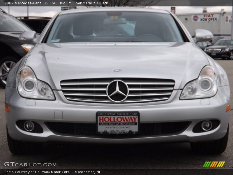 Iridium Silver Metallic / Black 2007 Mercedes-Benz CLS 550