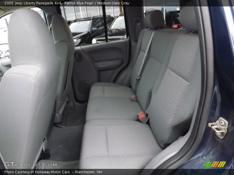 Patriot Blue Pearl / Medium Slate Gray 2005 Jeep Liberty Renegade 4x4