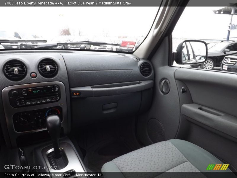Patriot Blue Pearl / Medium Slate Gray 2005 Jeep Liberty Renegade 4x4