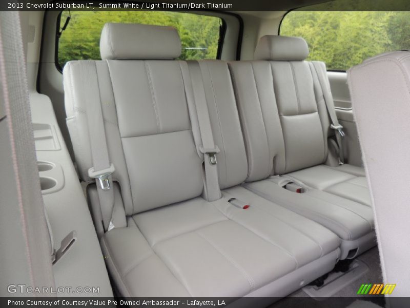 Rear Seat of 2013 Suburban LT