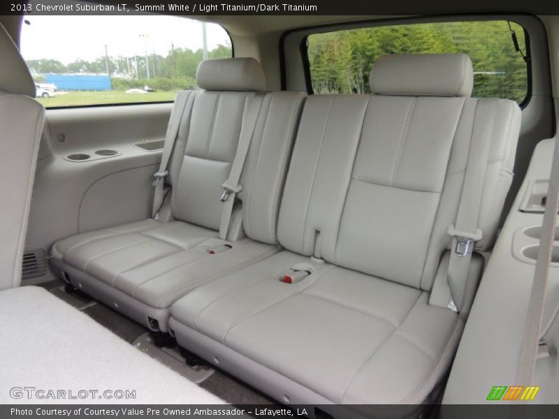 Rear Seat of 2013 Suburban LT