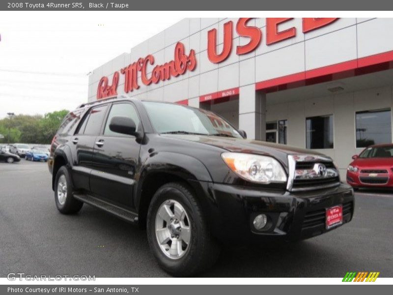 Black / Taupe 2008 Toyota 4Runner SR5