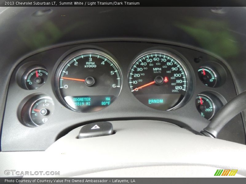  2013 Suburban LT LT Gauges