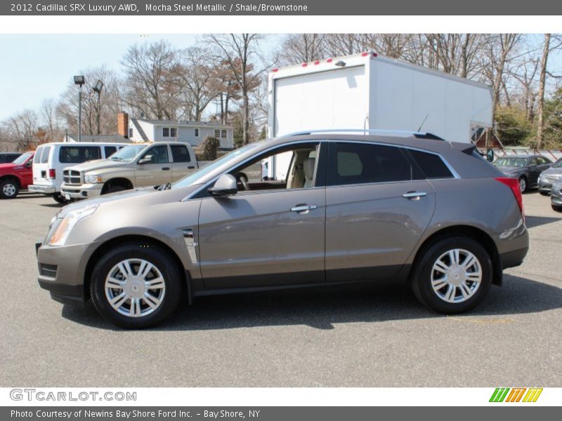 Mocha Steel Metallic / Shale/Brownstone 2012 Cadillac SRX Luxury AWD