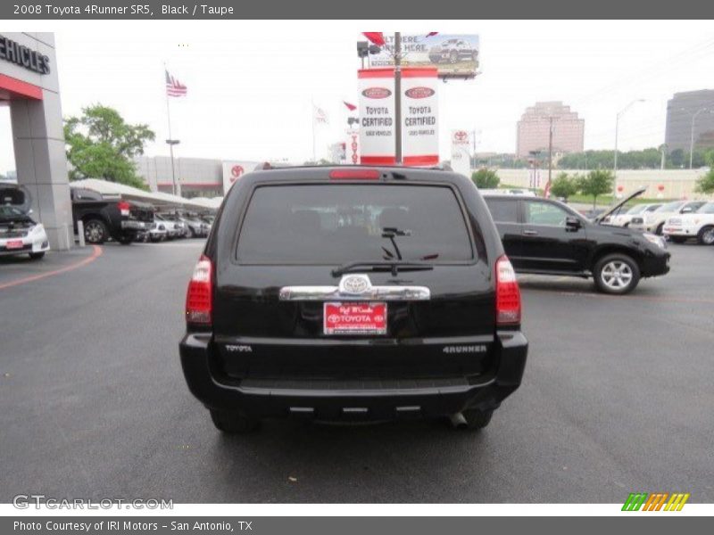 Black / Taupe 2008 Toyota 4Runner SR5