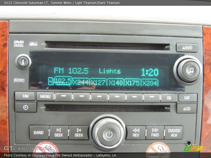 Audio System of 2013 Suburban LT
