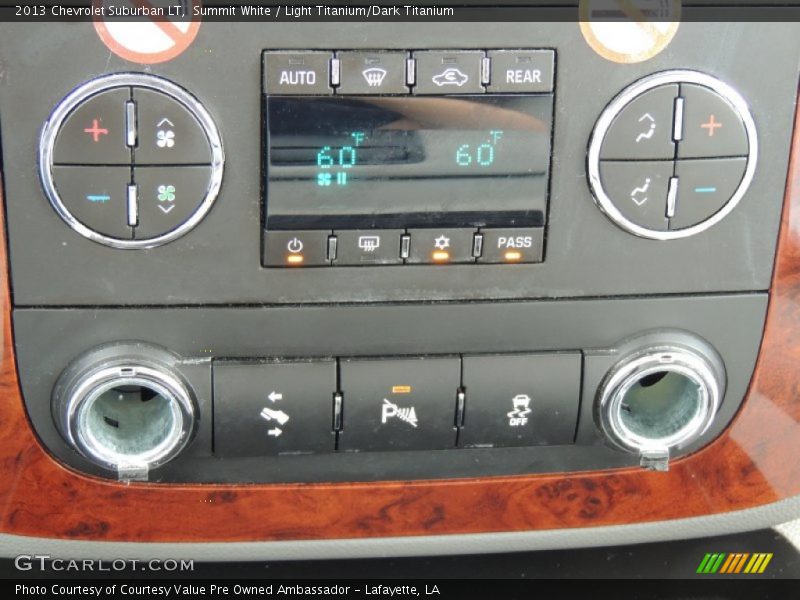 Controls of 2013 Suburban LT