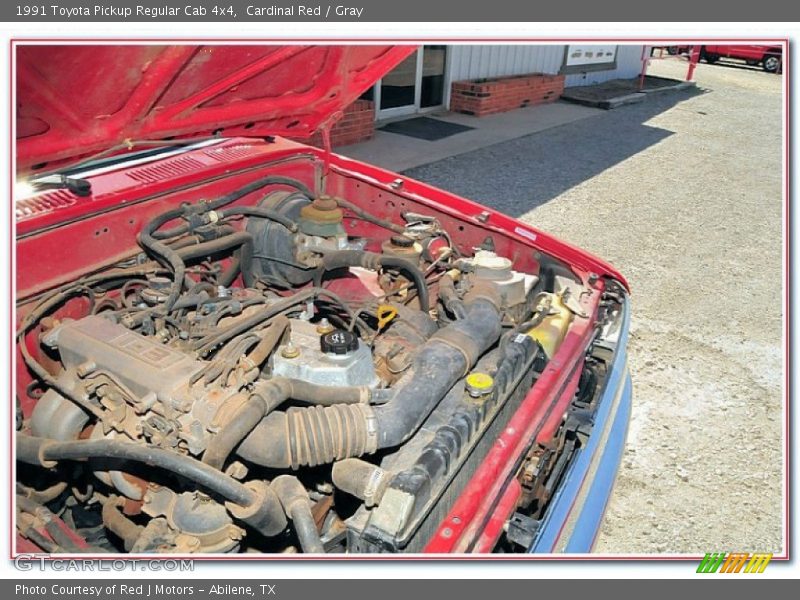  1991 Pickup Regular Cab 4x4 Engine - 2.4 Liter SOHC 8-Valve 4 Cylinder